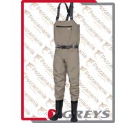 Wader GREYS FIN Tg.M stivale 40/41 traspirante scafandro spinning mosca