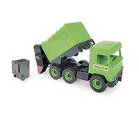 Wader Middle Truck Camion della Spazzatura Verde in Scatola