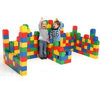 Wader Quality Toys- Animali Polesie Building Bricks XXL-Set di Giocattoli da Costruzione, 72 Pezzi, Multicolore, Large, Polesie41999