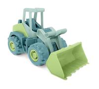 Wader Trampoliere 43020 - Replay Tech Camion Pala Caricatore con robusti Assi in Acciaio, Alto Circa 27 cm Escavatore in plastica Riciclata, a Partire da 1 Anno di età