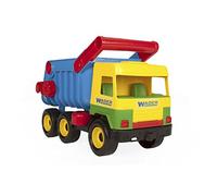 Wader-Wozniak 32051 - Autocarro con cassone ribaltabile, 3 assi, 38 cm, Colori assortiti