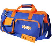 WADFOW WTG3A19-2 Borsa per attrezzi, borsa impermeabile con ampia apertura e spallacci regolabili per uso professionale e quotidiano, 48,3 cm, blu e arancione