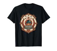 Wadi Rum Adventure Vintage Tramonto Design Maglietta