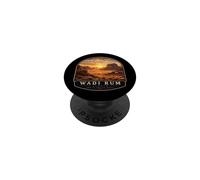 Wadi Rum Jordan Vintage Tramonto Viaggio Design PopSockets PopGrip Adesivo