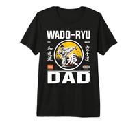 Wado-Ryu Karate Dad - Arti Marziali Padre e Karateka Unite Maglietta Premium