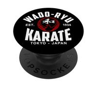 Wado-Ryu Karate Do Arti Marziali Giappone Tokyo PopSockets PopGrip Adesivo