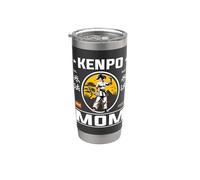 Wado Ryu Karate Mom: orgoglio e forza in un design alla moda Bicchiere termico in acciaio inox doppia parete