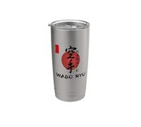 Wado Ryu - Uniforme da karate/Wado Ryu Uniform Calligrafia Kanji Bicchiere termico in acciaio inox doppia parete