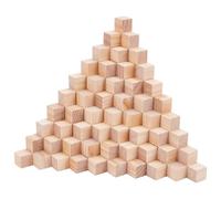 WADORN 300 cubetti di legno da 1,5 cm, in confezione grande, piccoli blocchi quadrati di legno non trattati, mini cubetti di legno naturale, per progetti fai da te, decorazioni per la casa