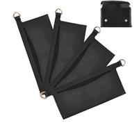 WADORN 4 pezzo Organizer Inserto Del Kit di Conversione Portafoglio Frizione Kit di Conversione Portafoglio di Design Borsa A Tracolla Converti Fodera Inserto In Morbida Pelle, Nero, 17x6.8cm