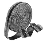 WADORN Nastro con orlo, 20 m, termoadesivo, per pantaloni, nero, lavabile, permanente, senza cucito, autoadesivo, per vestiti, jeans, pantaloni e tende