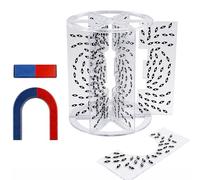 WADPP Dimostratore di Campo Magnetico 3D, Kit di Visualizzazione delle Linee di Campo Magnetico con Magnete, Attrezzatura Didattica di Fisica per Educazione STEM, Aula, Laboratorio e Dimostrazioni