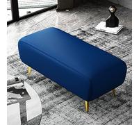 WADRBSW Panca in finta pelle di alta qualità, moderna panca per appoggiare i piedi, poggiapiedi per ingresso, panca rettangolare multifunzione con seduta imbottita (70 x 40 x 40 cm) per perseguire la