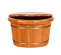 WADRBSW Vasca da bagno in legno, poggiapiedi per adulti, pedicure, pedicure, pedicure, pedicure, idea regalo per una visione speranzosa