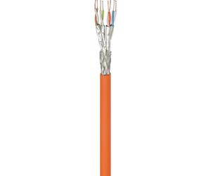 WADRONIC Goobay - Cavo sfuso - 500.0m - SFTP, PIMF -CAT.7A Cavo grezzo - IEEE 802.3 - Halogen -pree, rotondo, robusto - arancio NEW
