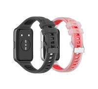 Waekethy 2 Cinturini in Silicone Traslucido per Huawei Band 11/11 Pro NFC