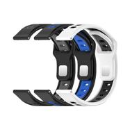 Waekethy 20mm Cinturini per Amazfit Active2/Active2 Sqaure, Cinturini Sostitutivi in Silicone Traspirante Compatibile con Amazfit Active/Active edge/GTS4 Mini/GTS 3/GTS 2mini (02)