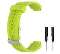 Waekethy Cinturino per Garmin Forerunner 25, Silicone Braccialetto Compatibile con Garmin Forerunner 25 per Uomini Donna (S, Verde)