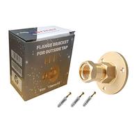 Wärmer System Staffa a Flangia per Rubinetto Esterno con Adattatore, 15 mm x 1/2"