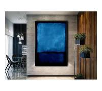 Waeta Rnvzx Mark Rothko Poster Blu Astratto Espressionista Arte Della Parete Moderna Pittura Su Tela Mark Rothko Stampe Per Minimalista Home Decor Immagine 40x60cm Senza Cornice