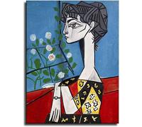 Waeta Rnvzx Pablo Picasso Jacqueline Poster Pablo Picasso Pittura Tela Astratta Arte Della Parete Pablo Picasso Stampe Per Soggiorno Decor Immagini 40x50cm Senza Cornice