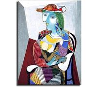 Waeta Rnvzx Pablo Picasso Marie Therese Poster Pablo Picasso Pittura Tela Astratta Arte Della Parete Pablo Picasso Stampe Per La Decorazione Domestica Immagini Murali 40x50cm Senza Cornice