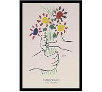 Waeta Rnvzx Pablo Picasso Poster Pablo Picasso Bouquet Di Pace Arte Della Parete Moderna Pittura Su Tela Pablo Picasso Stampe Per Decorazioni Per La Casa Immagini 40x60cm Senza Cornice