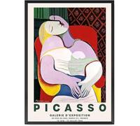 Waeta Rnvzx Picasso Poster Picasso Il Sogno Su Tela Pittura Picasso Arte Della Parete Picasso Stampe Picasso Immagini Astratte Moderne Per Camera Da Letto Home Decor 60x80cm Senza Cornice