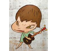 Waeta Rnvzx Yoshitomo Nara Poster Chitarra Ragazza Estetica Tela Pittura Cartone Animato Arte Della Parete Yoshitomo Nara Stampe Per Soggiorno Decor Immagine 50x70cm Senza Cornice