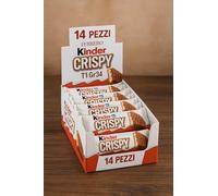 Wafer Croccante Ripieno Con Crema Morbida Ricoperto Di Cioccolato Al Latte, Confezione Da 14 Barrette Singole Da 34g, Snack Goloso Da Gustare In Ogni Momento Della Giornata