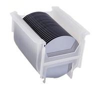 Wafer di silicio monofacciali lucidi rotondi ad alta precisione - 10 pezzi, diametro da 1" a 6" for applicazioni di semiconduttori(P-type-6 Inches)