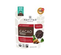 Wafers Di Cacao Biologico Amaro 8 Oz (Confezione Da 6) Di Navitas Organics
