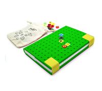Waff Mozaika - Taccuino creativo, 200 pagine, 10 x 14,75 cm, colore: Verde