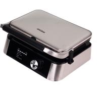 Waffel Doppelwaffeleisen Display A LED 2200W Antiaderente Timer 4 Cialde