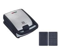 Waffeliera Tefal Snack Collection SW857D12 700W Nero/Argento - Nouvo