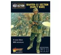 Waffen-Ss Sezione (Presto Guerra) - Warlord Games - Nuovo e Sigillato - Bolt