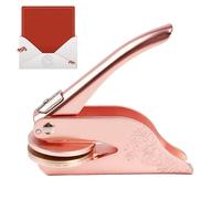 Waffer per francobolli per libro,wafer di carta - Embosser per libri personali in metallo | per goffratura a mano per buste di libri di biblioteca, asciugamani, di sigillo per