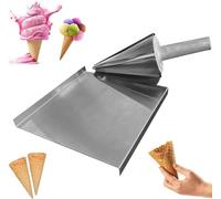 Waffle Cone Shaper, rullo antiaderente in alluminio pressofuso per cottura | Rullo antiaderente in alluminio pressofuso per coni gelato fatti in casa a casa, panetteria o catering