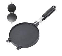 Waffle Iron,Nonstick Checkered Waffle Cono Iron - Shaper Mold Kitchen Gadgets Chips Pancake Crepes Sandwich Pastry Dessert Picnic Home Party Camping
