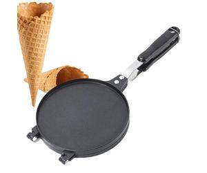 Waffle Iron - Produttore di waffle sandwich antiaderente a quadretti | Utensili da cucina per la colazione antiaderenti | Strumenti da cucina portatili padella per il pomeriggio crêpe del tè