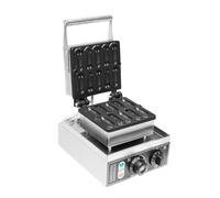 Waffle Maker Antiaderente Commerciale Da 10 Pezzi. Una Macchina For A Forma Di Pene Riscaldamento Rapido E Uniforme