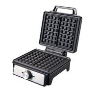 Waffle Maker Classico A 2 Griglie, Teglia Lavabile, Anti-fuoriuscita, Teglia Antiaderente Spessa, Conservazione In Posizione Verticale
