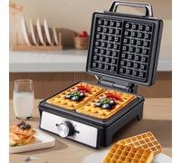 Waffle Maker Comodo Sandwich Maker per Pancake Domestici Sandwich