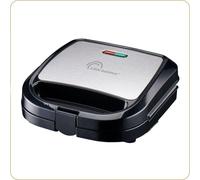 Waffle maker compatto 750 W Little Balance Happy Gaufres 2 2 waffle rettangolari