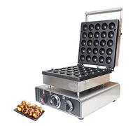 Waffle Maker elettrico 850W Palla rotonda WaffleBalls Machine 4cm Waffle Making Machines Cooking Appliances Strumento fai da te