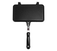 Waffle Maker Pan Piano cottura antiaderente Waffle Pan Macchina per waffle portatile in alluminio per la colazione in famiglia (Tipo 2)