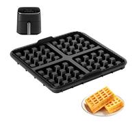 Waffle Silicone Mold - Non-Stick Air Fryer Liners | Waffle Maker Baking Tray | For Breakfast Home Kitchen Dormitory Pancakes Chocolate Candy Dessert Baking Pan