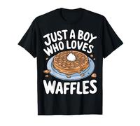 Waffle Solo un ragazzo che ama i waffle Maglietta