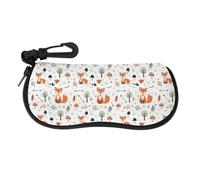 WAFICAC Custodia per occhiali da sole con cerniera, rigida, ideale per viaggi e come organizer per occhiali.