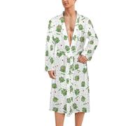 WAFICAC Rane, Amore e Cuori per Donna e Uomo, Accappatoio da Viaggio e Spa, iama Lungo, Asciugamani da a Morbidi e Casual